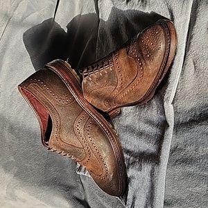 Allen Edmonds, McTavish, Waxed Snuff Suede, Size 10D